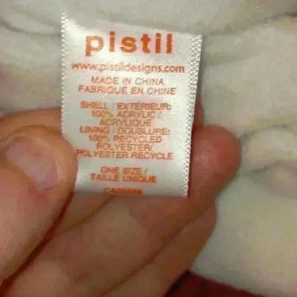 PISTIL Purple Winter Knitted Beanie with Pom-Pom  (#88) - Picture 6 of 6